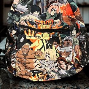 Anime Character Print Backpack